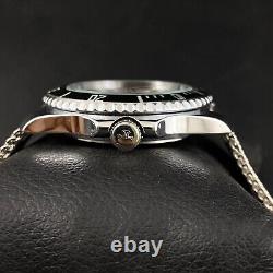Montre-bracelet pour homme de 42 mm, automatique, dateur, de style vintage, fabriquée en Suisse par Jaeger, modèle JL06