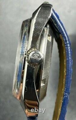 Montre-bracelet pour homme vintage Jaeger Lecoultre Club automatique fabriquée en Suisse
