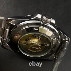 Montre-bracelet pour hommes Jaeger Lecoultre Club automatique avec dateur jour, fabriquée en Suisse, de style vintage