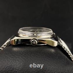 Montre-bracelet pour hommes automatique Jaeger Vintage Swiss Made de 40 mm avec dateur JL16