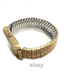 Montre-bracelet vintage LeCoultre en or rempli 10 carats pour femme suisse