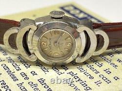 Montre-bracelet vintage pour dame suisse Lecoultre avec boîte et papiers