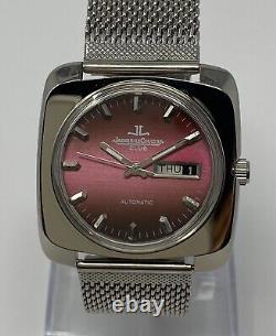Montre-bracelet vintage pour homme Jaeger Lecoultre Club Automatic Day & Date