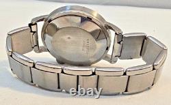 Montre en acier inoxydable VTG Jaeger LeCoultre Memovox