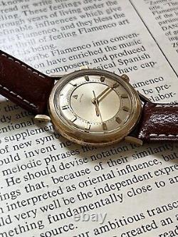 Montre mécanique à remontage manuel Vintage Jaeger LeCoultre Memovox de 34mm