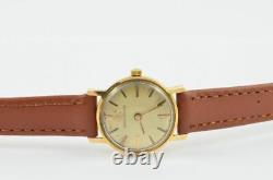 Montre pour femme Jaeger Lecoultre 0 25/32 pouces remontage manuel en or massif 18K 750 Vintage