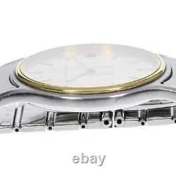 Montre pour homme Jaeger-LeCoultre 140.113.5 YG avec lunette en or et cadran à quartz