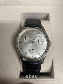 Montre pour homme Jaeger Lecoultre Reserve De Marche en acier avec cadran argenté 176.8.38. S