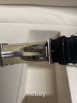 Montre pour homme Jaeger Lecoultre Reserve De Marche en acier avec cadran argenté 176.8.38. S