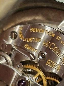 Montre pour homme LeCoultre Vintage en or rempli 10 carats avec mouvement automatique Master Mariner 476/3