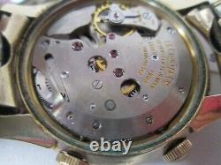 Montre pour homme vintage LeCoultre en or rempli 10 carats, non fonctionnelle, 17 rubis, alarme #4.