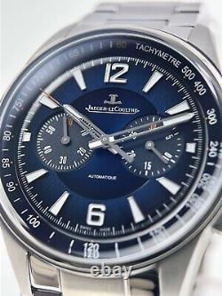 NOUVELLE montre automatique pour hommes en acier bleu Jaeger LeCoultre Polaris 42mm Q9028181