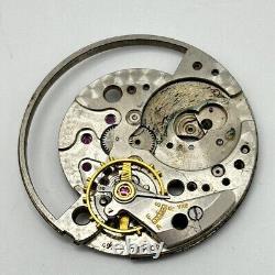 Plaque principale de la montre Vintage LeCoultre Futurematic Bumper 497 et autres pièces pour réparation