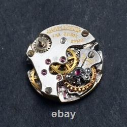 Rare Vintage Jaeger Lecoultre 18k Or Blanc Et Diamant Flip Top Ring Watch, Mint