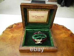 Vintage 1950s Rare Lecoultre Aristocrat Jaegar 10k Gold Gf Ladies Watch Works