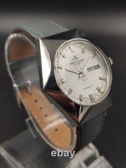 Vintage Jaeger Lecoultre Automatique Suisse Hommes Wrist Working Watch-serviced