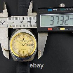 Vintage Jaeger Lecoultre Club Automatic Day Date Wrist Watch F3 Pour Hommes