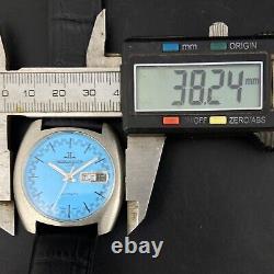 Vintage Jaeger Lecoultre Club Automatic Day Date Wrist Watch F5 Pour Hommes