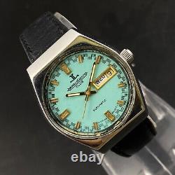Vintage Jaeger Lecoultre Club Automatic Day Date Wrist Watch Fa20 Pour Hommes
