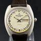 Vintage Jaeger Lecoultre Club Automatic Day Date Wrist Watch Fa21 Pour Hommes