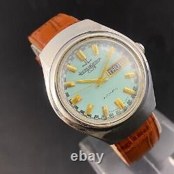 Vintage Jaeger Lecoultre Club Automatic Day Date Wrist Watch Pour Hommes Sa28