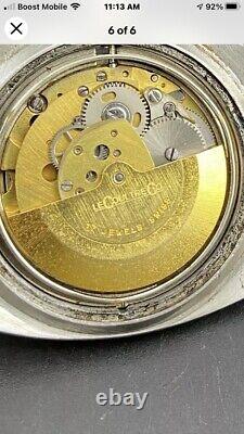Vintage Jaeger Lecoultre Club Automatique Comme. 1916 Jour Date Wrist Watch Pour Hommes Jg282