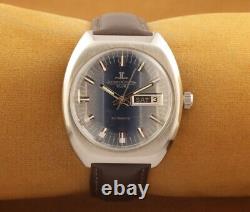 Vintage Jaeger Lecoultre Club Suisse Automatique Hommes Travail Wrist Watch 37mm R1148