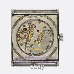 Vintage Jaeger-le Coultre Wristwatch Manuel En Acier Inoxydable