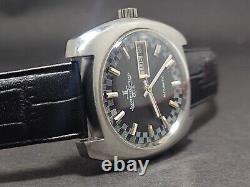 Vintage Swiss Jaeger Lecoultre Club Day Date Automatique Homme Wrist Watch/ 21 J